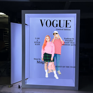 Photomaton 360 élégant et personnalisable avec compatibilité caméra smartphone, thème magazine DIY, impression en libre-service et logo personnalisé - Product Image 6