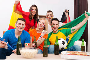 Nouvel Autocollant Temporaire de Tatouage d'Étoile de l'Équipe Nationale 2026 pour Événements, Jeux, Fêtes de Fans, Autocollant Facial Temporaire, Lot de 10 Pièces - Product Image 2