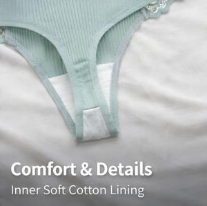 Mutandine comode da <span class=keywords><strong>donna</strong></span> in <span class=keywords><strong>cotone</strong></span> Hipster Sexy in pizzo carino <span class=keywords><strong>slip</strong></span> con stampa all'ingrosso biancheria intima da ragazza personalizzazione accettata - Product Image 2