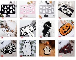 Tappetino da <span class=keywords><strong>bagno</strong></span> di zucca di Halloween morbido autunno autunno autunno Halloween tappeto da <span class=keywords><strong>bagno</strong></span> decorazioni per feste - Product Image 5