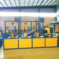 Machine de tréfilage industriel à ligne droite, commande PLC, haute production, équipement de réduction à froid des barres métalliques, professionnel