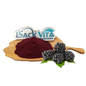 Polvo de jugo de fruta de bayas negras polvo de jugo de bayas de fruta de frambuesa negra natural - Product Image 1