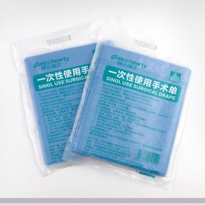 Drap de lit jetable imperméable Hale&Hearty, bleu ciel, en tissu non tissé, à usage unique pour les soins de beauté et les massages - Product Image 2