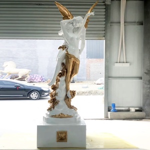 Estatua de fibra de vidrio griega de fama mundial, escultura de Ángel besándose, <span class=keywords><strong>estatuas</strong></span> de Ángel de amor - Product Image 4