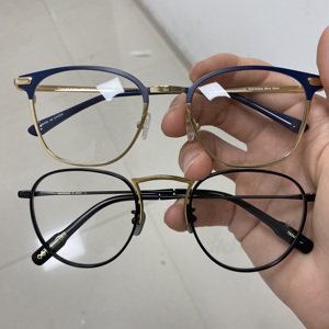 Nhà máy giải phóng mặt bằng xuất khẩu chất lượng cao kim loại kính khung, hỗn hợp kim loại kính khung cho nam giới và phụ nữ, giao hàng ngẫu nhiên - Product Image 5