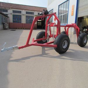 <span class=keywords><strong>Remolque</strong></span> para <span class=keywords><strong>Tractor</strong></span> Agrícola con Grúa, Personalizable con Logotipo, con Barra de Arrastre, para ATV, Equipo <span class=keywords><strong>Forestal</strong></span> - Product Image 4