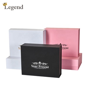 Bán Sỉ Hộp Quà Tặng Các Tông Từ Tính Hình Vỏ Sò In Logo Theo Yêu Cầu Hộp Quà Tặng Nam Châm Trắng Rỗng - Product Image 4