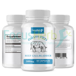 Capsules de poumon de bœuf FocusHerb en marque blanche, 100 % nourri à l'herbe, 1 à 2 doses quotidiennes, certifiées ISO/Kosher/Halal pour le soutien immunitaire - Product Image 2