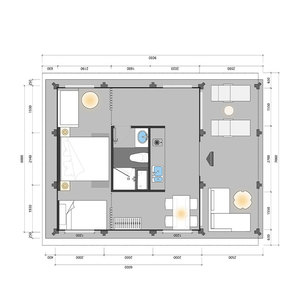 Premium Prefab Modular Homes Glamping <b>Tents</b> Luxury Waterproof Canvas Outdoor Hotel Resort <b>Tent</b> With Bathroom BS48 Our Product Is - Product Image 4