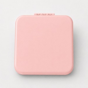 Customized color printable LOGO portable folding makeup mirror with double-sided <b>pocket</b> small mirror makeup mirror - Product Image 6