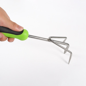Stainless Steel Transplanter Tool With Ergonomic Handle For Digging Soil And Planting Seedlings Succulents Flowers Vegetables - Product Image 4