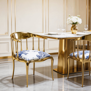 <span class=keywords><strong>Chaise</strong></span> de salle à manger en cuivre pur, <span class=keywords><strong>chaise</strong></span> individuelle de luxe léger pour villa et salon, avec dossier et coussin moelleux, <span class=keywords><strong>chaise</strong></span> de loisirs - Product Image 3