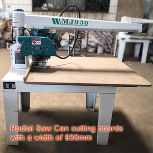 पिनलियांग स्विचेबल क्षैतिज ऊर्ध्वाधर काटने की मशीन रेडियल आर्म आरा रॉकर आर्म क्रॉसकट आरा मशीन - Product Image 5