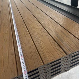 156x21mm/174x21mm UV thiết kế WPC mặt tiền Bảng điều khiển WPC Batten <span class=keywords><strong>siding</strong></span> - Product Image 1