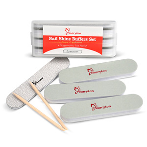 Kit professionnel d'outils de manucure : limes à ongles et tampons rectangulaires pour le soin des ongles - Product Image 1