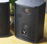 Système audio professionnel RM5.1, enceintes murales passives à deux voies en bois de 5 pouces, Fever HIFI, pour scène