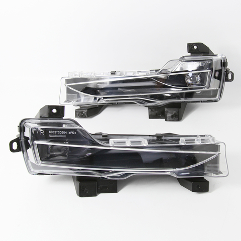 Factory Direct LED Light Car Headlight Kit Bumper Warning Light & Fog Lamp for New Energy Tesla Stylish Step Bar Design