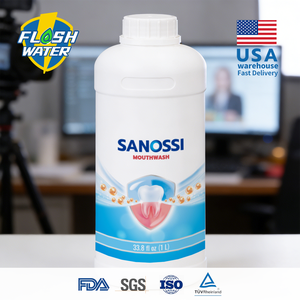 น้ำยาบ้วนปากแบบพกพา Flash Water Samossi ขนาด 1 ลิตร เพื่อลมหายใจสดชื่นและสุขอนามัยช่องปากที่ดีในทุกวัน - Product Image 1