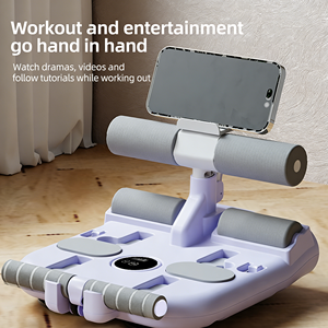 Barra <span class=keywords><strong>per</strong></span> Sit-up, Attrezzo Fitness <span class=keywords><strong>per</strong></span> Supporto Sit-up, Dispositivo Addominale Multifunzionale Portatile <span class=keywords><strong>per</strong></span> Esercizi Muscolari - Product Image 6