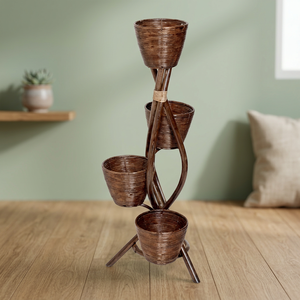 Juego de 4 Macetas para Decoración del Hogar y Jardín, Hechas a Mano, Duraderas y de Alta Calidad - Product Image 3