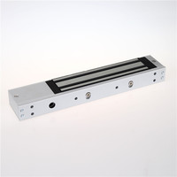 12V 280kg 600Lbs Sécurité EM Électromagnétique Serrure de Porte Magnétique Électrique avec LED Minuterie Signal