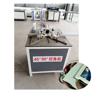 Machine de dé<span class=keywords><strong>coupe</strong></span> d'angle de cadre photo en aluminium efficace <span class=keywords><strong>prix</strong></span> à vendre Machine de dé<span class=keywords><strong>coupe</strong></span> d'angle hydraulique 45 ° 90 ° vente à chaud - Product Image 1