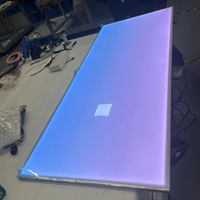 Rétroéclairage RGB blanc pour aquarium avec contrôle par application mobile, variateur d'intensité, éclairage LED, connecteur magnétique, en aluminium, 12V CC