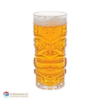 Verre à bière en plastique incassable 500ml Bar Tiki Tumbler Bière Jus Boisson Tiki Cup