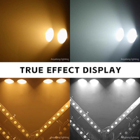 Projecteur LED matriciel 2*100W Strobe Wash Blinder COB LED DMX512 à effets de scène avec mappage de pixels, avec flight case disponible B02