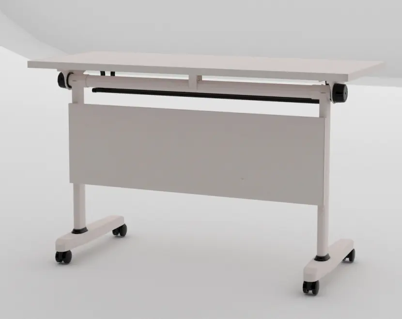 Training table Portable folding desk Educational institution conference table Folding desk