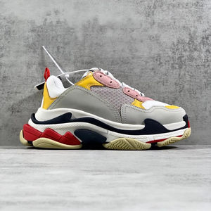 Chaussures de sport décontractées pour hommes et femmes - Chaussures de marche en plein air avec amorti, semelles transparentes, tige en toile - Product Image 1