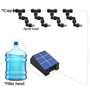 Automatic Micro Smart Intelligent Solar Plastic Drip Irrigation Kit Indoor Plant Self Watering <b>Timer</b> Device System - Product Image 6
