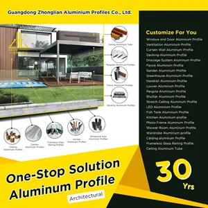 Supporto robusto per estrusione ad angolo di alluminio ad alta resistenza in 6063 bianco anodizzato Standard T6 per le vostre strutture