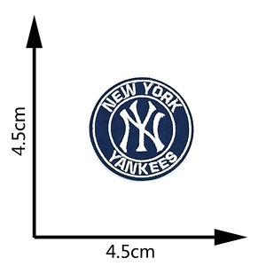 แพทช์ผ้าปักลายกีฬาเบสบอล MLB นิวยอร์ก แบบสั่งทำพิเศษ สำหรับติดหมวก - Product Image 3