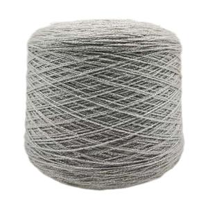 Filato <span class=keywords><strong>per</strong></span> <span class=keywords><strong>Borsa</strong></span> in Poliestere al 100% <span class=keywords><strong>per</strong></span> Lavorazione a Maglia e <span class=keywords><strong>Uncinetto</strong></span> con <span class=keywords><strong>Filo</strong></span> Scintillante Oro / Argento - Product Image 2