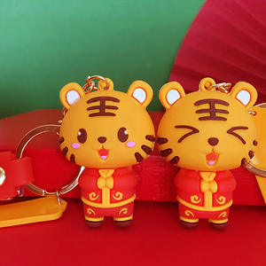 Amerpromo PVC Anime jouet porte-clés personnaliser charater 3d pvc modèle porte-clés - Product Image 5