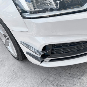 Audi A5 S5 F5 Front Windshield <b>Decals</b> Carbon Fiber Texture 2017-2020 Adhesive <b>Car</b> Stickers - Product Image 1
