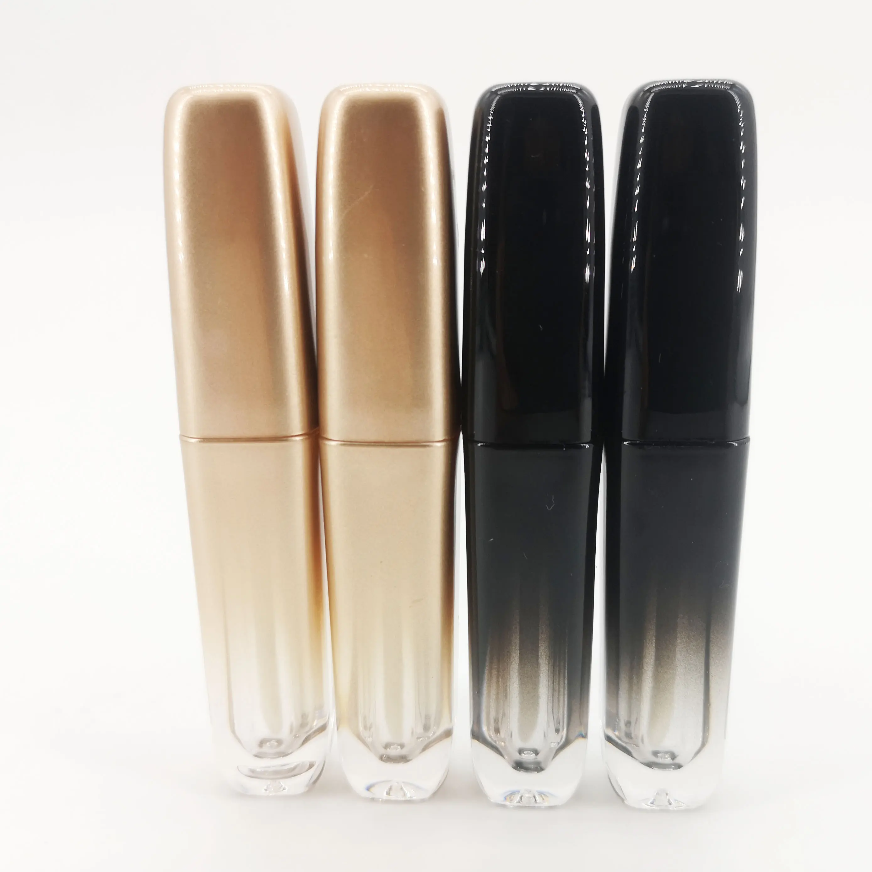 Heißer verkauf Leere Matt gold Kosmetische Verpackung 6ml Lip Gloss Rohr