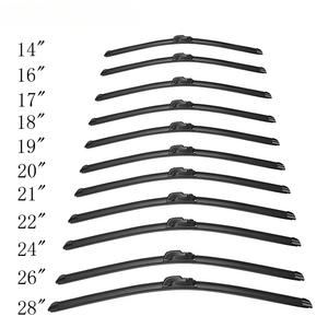 LHD ve RHD evrensel U kanca araba sileceği bıçakları 14 "16" 17 "18" 19 "20" 21 "22" 24 "26" doğal kauçuk şerit cam silecekleri - Product Image 3