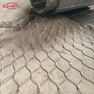 Grillage en fil métallique tissé en acier inoxydable AISI 304 316, filet flexible pour garde-corps, haute résistance, durable, avec service de découpe - Product Image 2