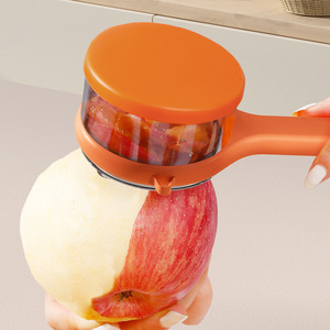 Éplucheur et trancheur multifonction en acier inoxydable pour fruits, légumes, pommes de terre, melons, avec fonction anti-éclaboussures - Product Image 3