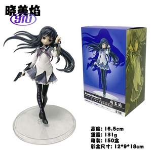 Puella Magi Madoka Magica Figuras Homura <span class=keywords><strong>Akemi</strong></span> Madoka Kaname Magia Record Anime Versión de película coleccionable Linda estatua de chica de Anime - Product Image 4