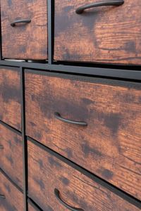 Living Room Fabric <b>Cabinets</b> Durable Stainless Steel MDF Modern Freestanding Panel Pine Various Color Sample Support Fabric - Product Image 3