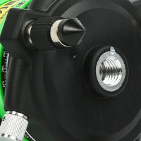 Niveau Lazer faisceau vert auto-nivelant 360 rotatif automatique niveau Laser 5 lignes alimentation extérieure batterie au Lithium Machine mesure