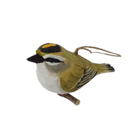 Oiseaux en bois faits à la main en gros, directement de l'usine, oiseaux en bois sculptés personnalisés, ornements d'oiseaux en bois sculptés