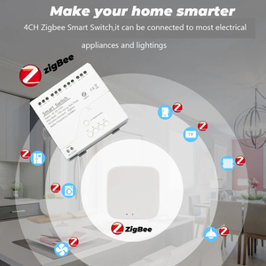 Thông minh ZigBee chuyển đổi điều khiển từ xa 4 CH <span class=keywords><strong>Relay</strong></span> Board Wifi RF nhận được 110V 220V 85-250V thông minh mô-đun hẹn giờ 10A - Product Image 5