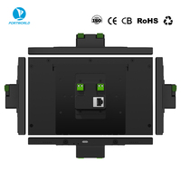 YC-SM08M Portworld Écran tactile IPS métallique 8 pouces 1280x800 Wi-Fi Android 14 RK3576 Octa Core Panneau de contrôle pour maison intelligente