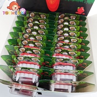 Nouveau jouet drôle de bonbons prothèses de vampire avec saveur fruitée langue gommeuse boîte emballage sucre ingrédients