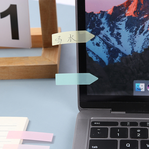 Blocs-notes autocollants en PET multicolores avec support pour la rentrée scolaire - Product Image 6