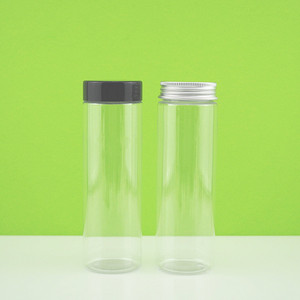 กระปุกใส่ครีมพลาสติกลูกกวาดทรงสูงขนาด7ออนซ์ - Product Image 1